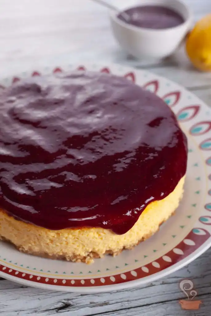 Cheesecake de limão siciliano