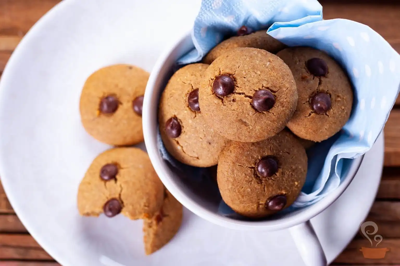 Cookie integral sem glúten