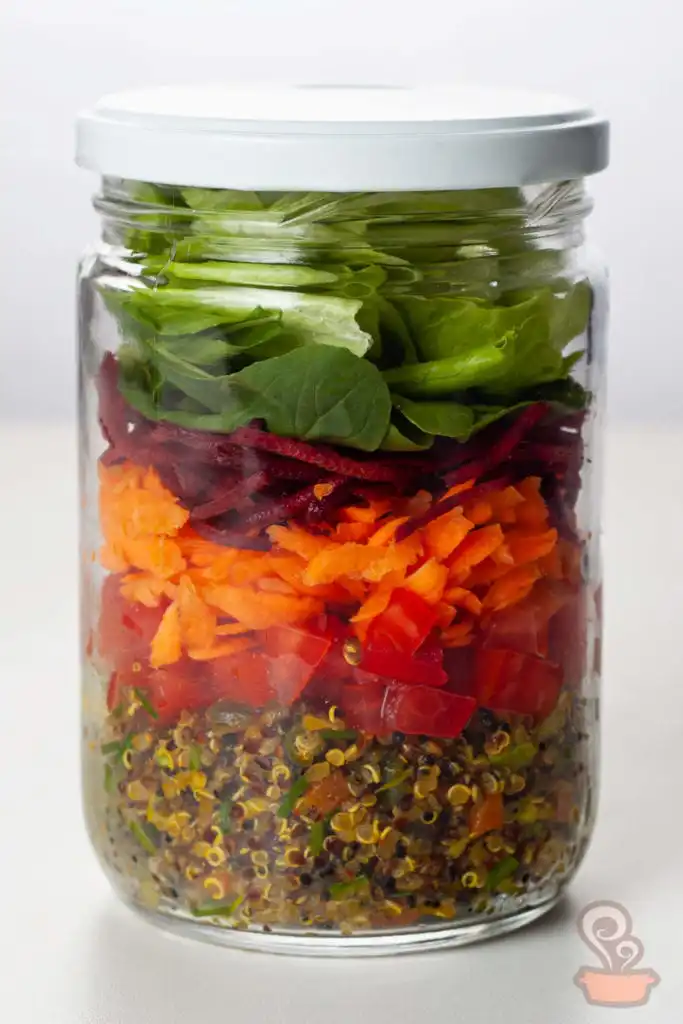 Como fazer salada de pote Como fazer salada de pote