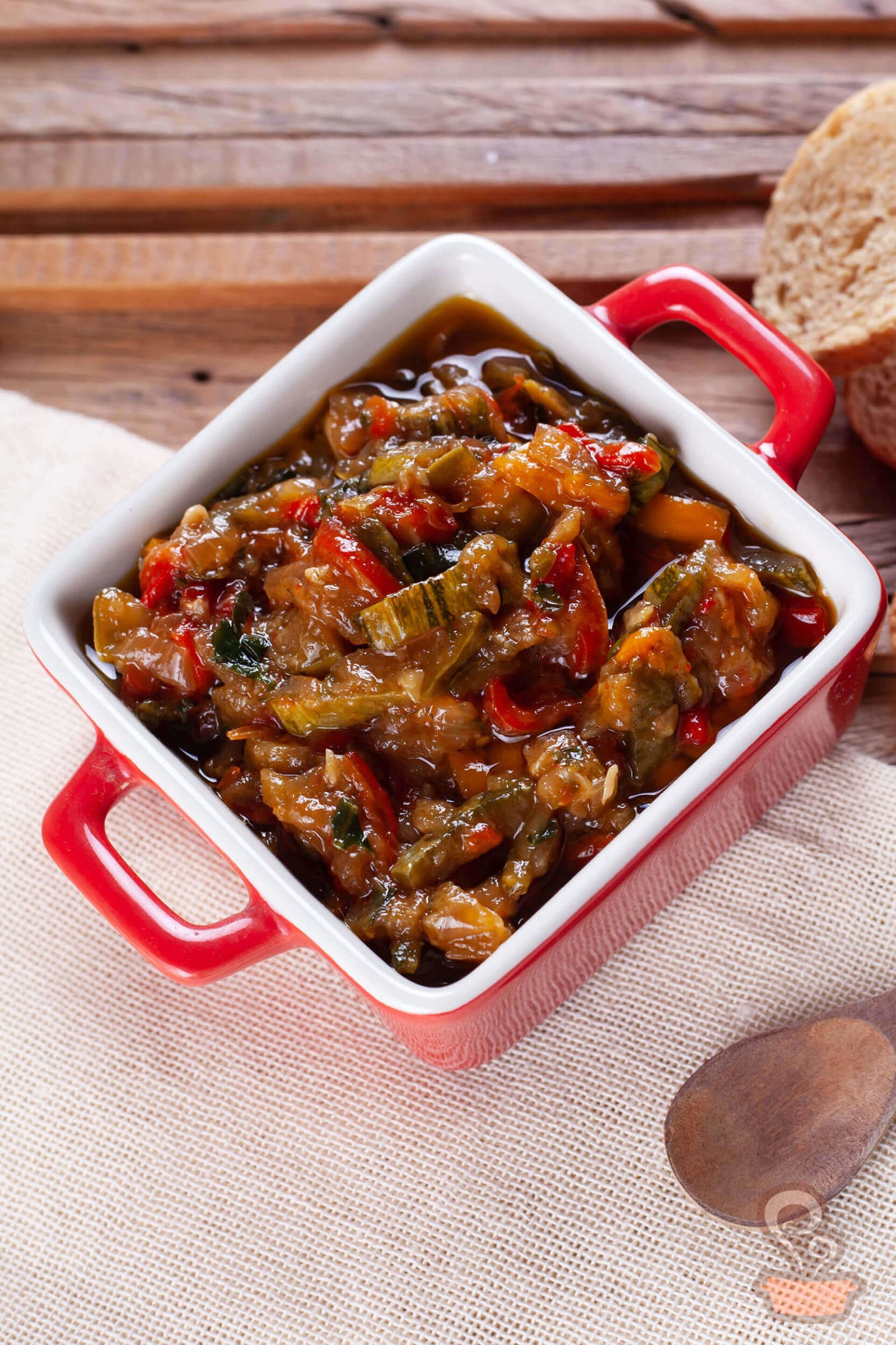 Receita Antepasto de berinjela e abobrinha na panela de pressão Receita Antepasto de berinjela e abobrinha na panela de pressão