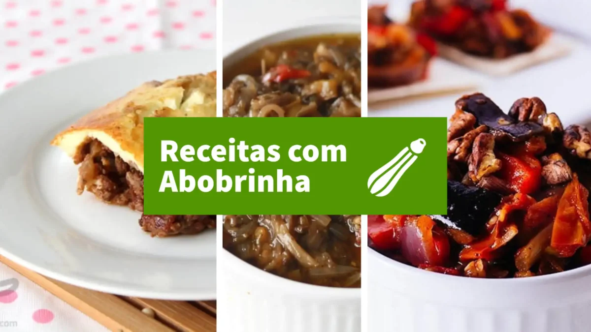 receitas com abobrinha