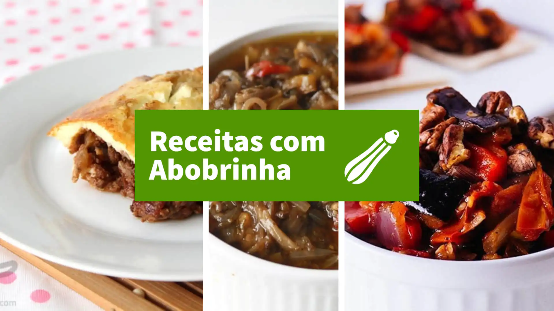Receitas com abobrinha