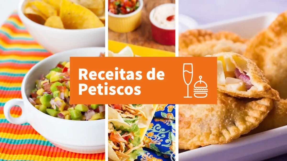 receitas de petiscos