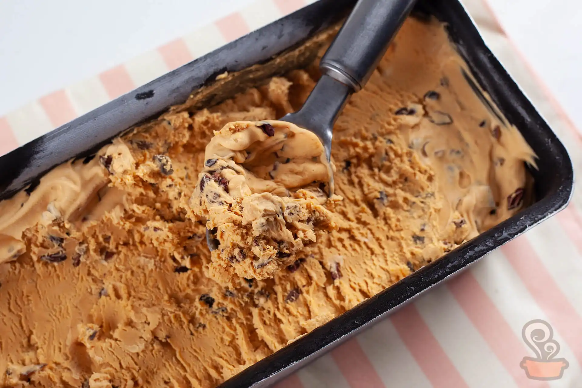 Sorvete de doce de leite