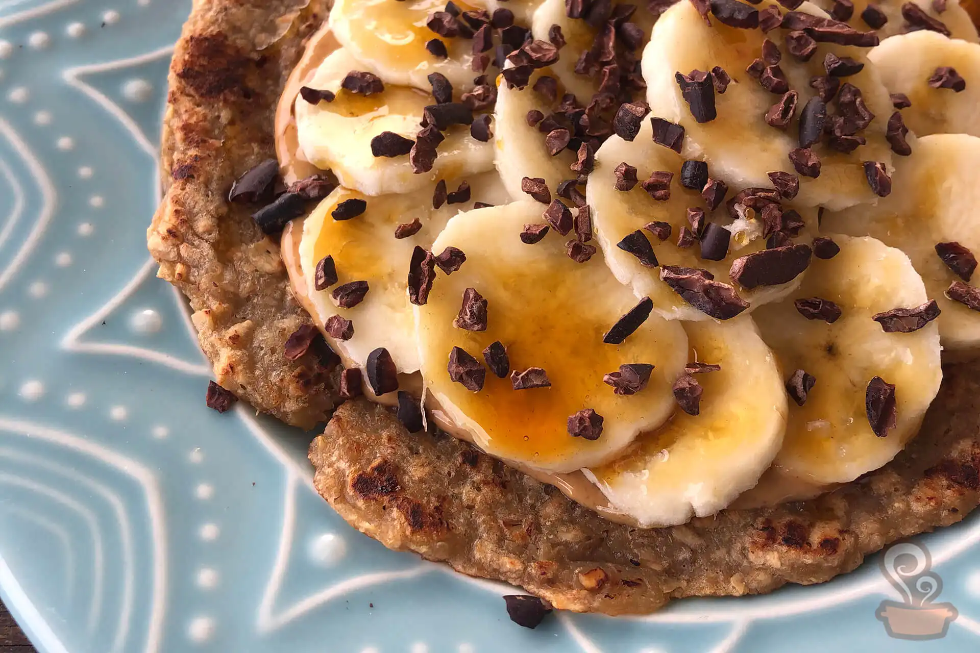 Panqueca de banana vegana