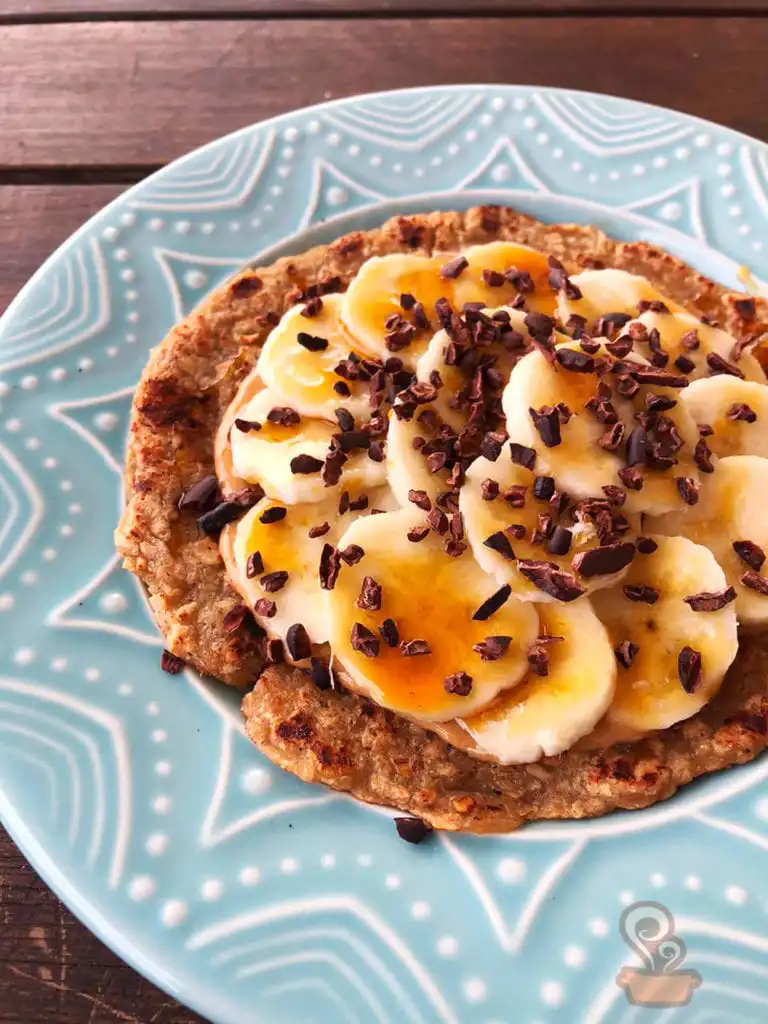 Panqueca de banana vegana