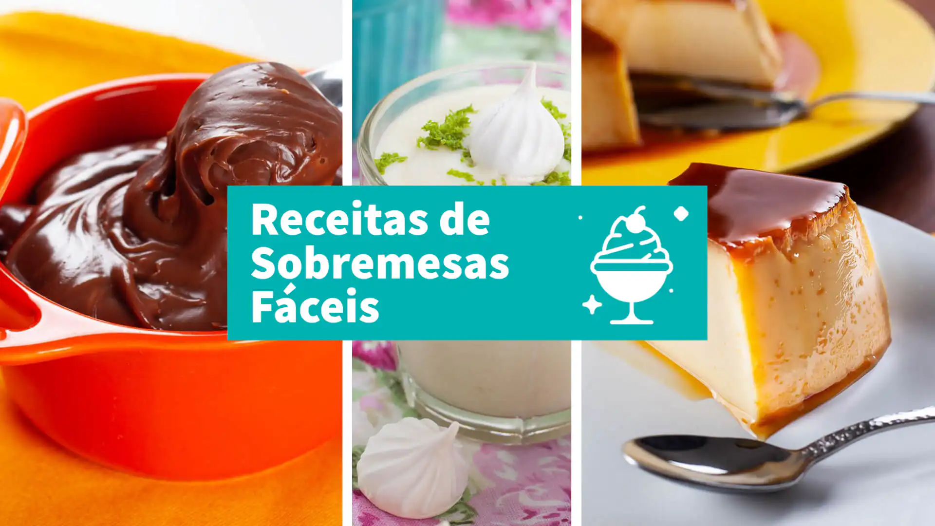 Receitas de sobremesas fáceis