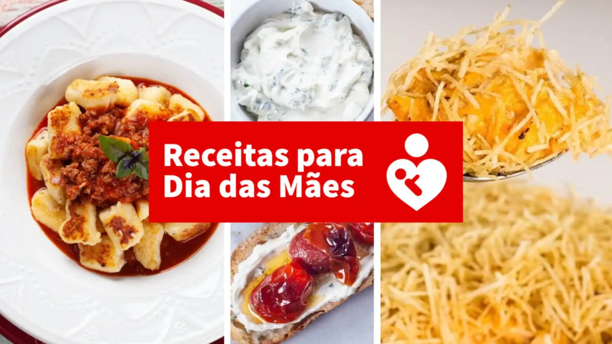 receitas para o dia das maes