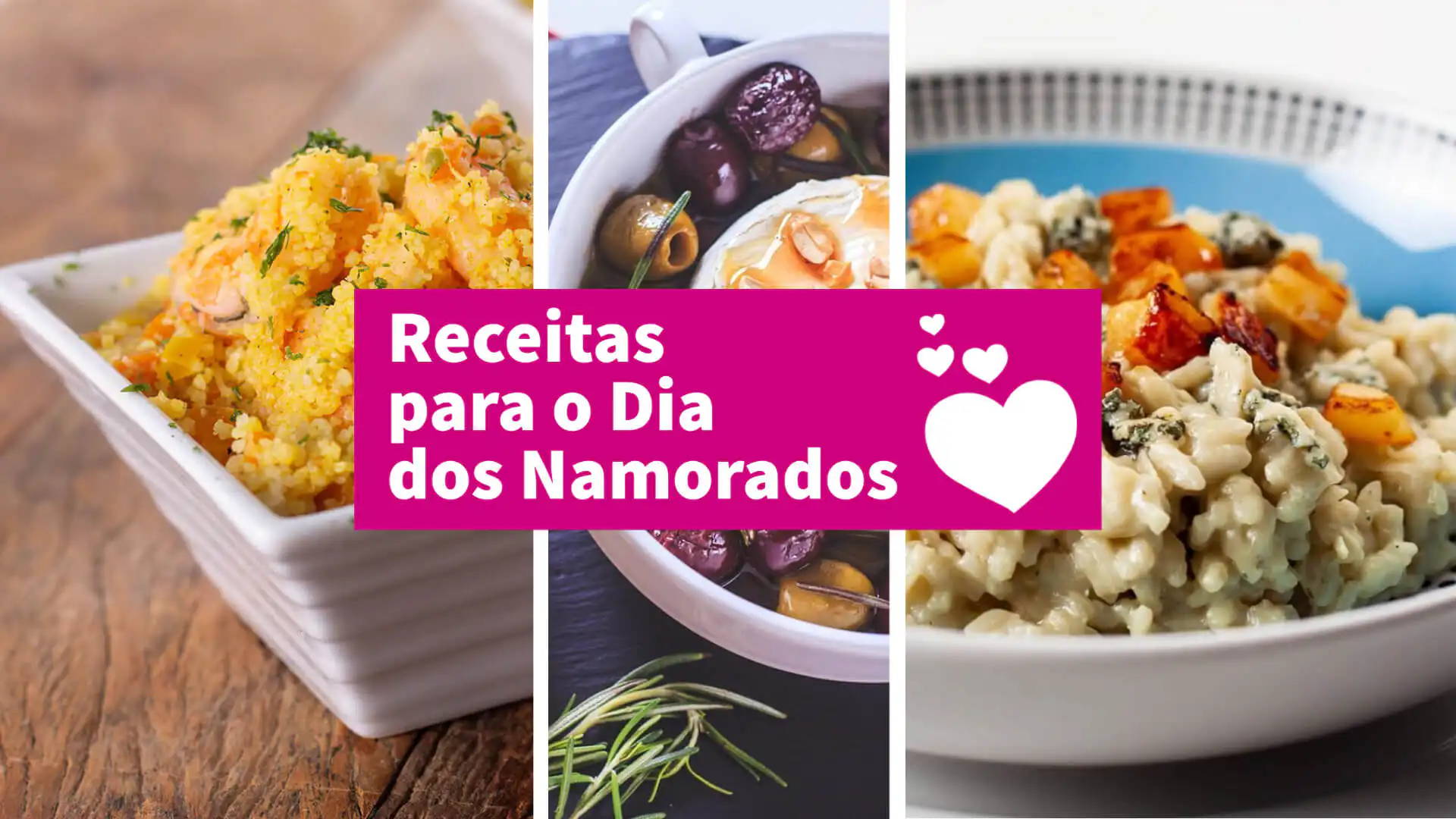Receitas para o dia dos namorados