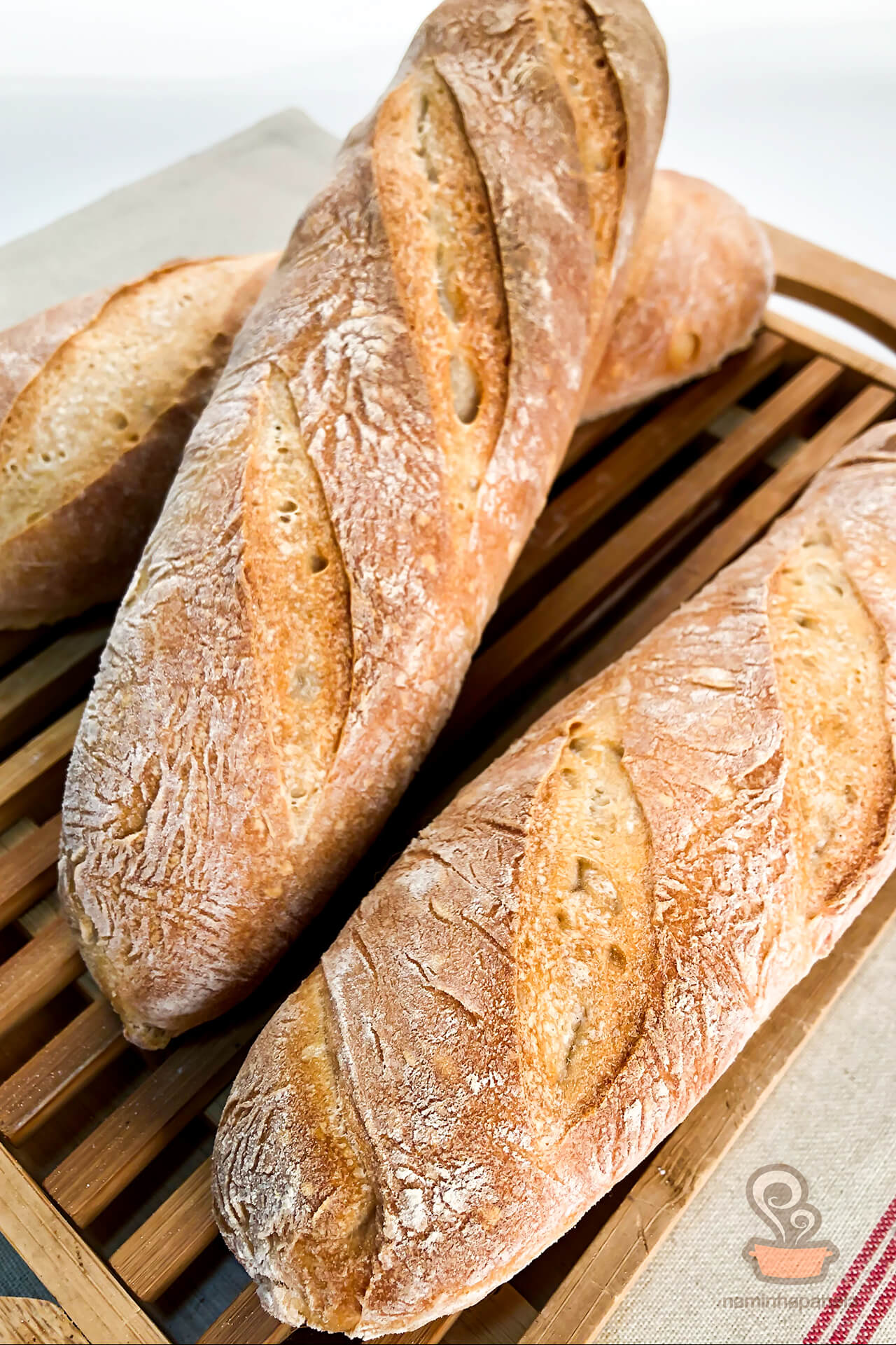 Como fazer pão francês - naminhapanela.com