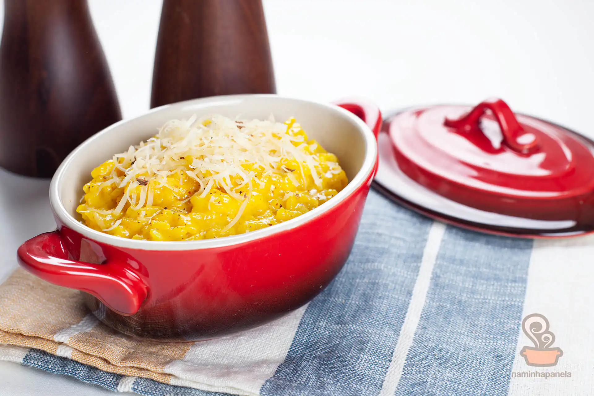 Risoto milanês - naminhapanela.com Risoto milanês - naminhapanela.com