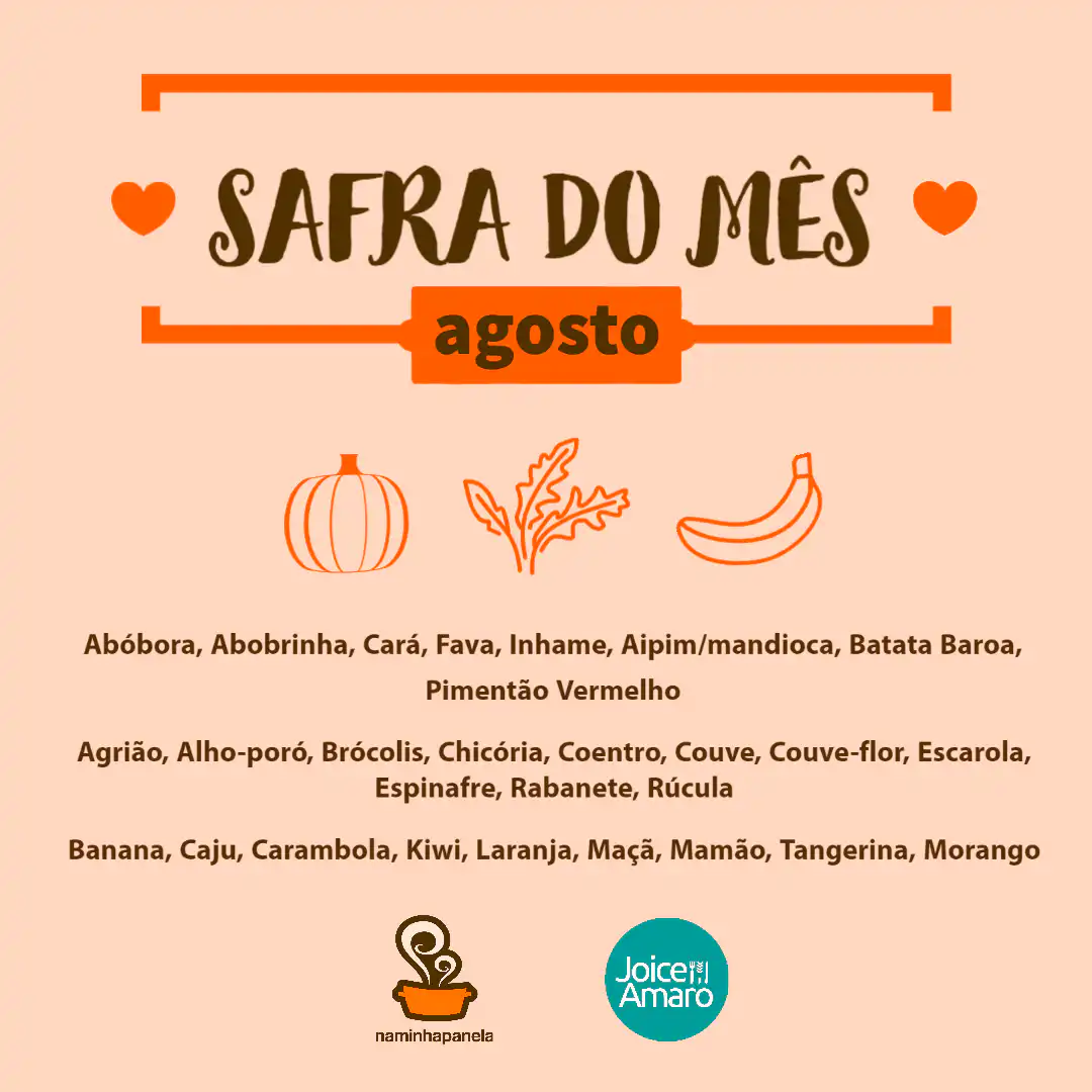 Safra agosto
