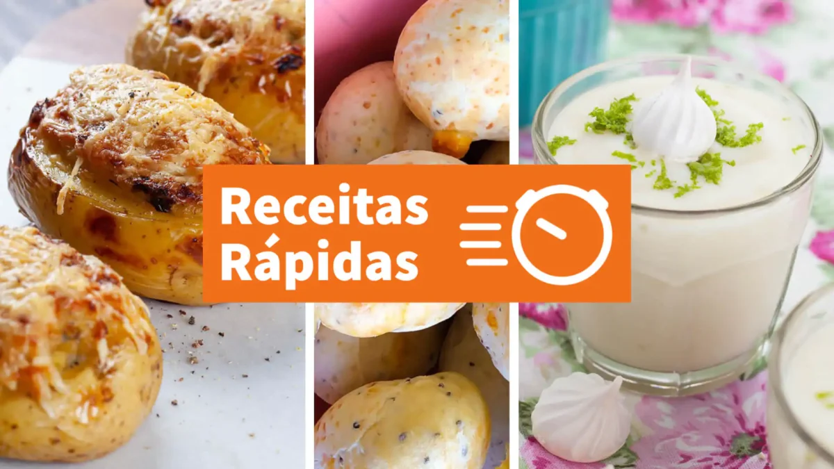 receitas rápidas