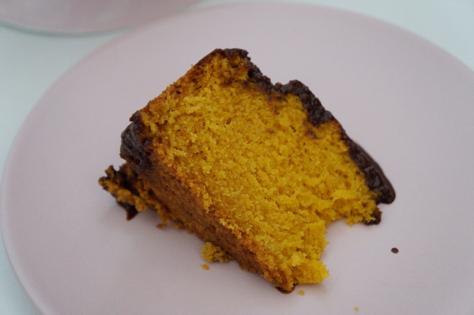Bolo de cenoura com laranja vegano