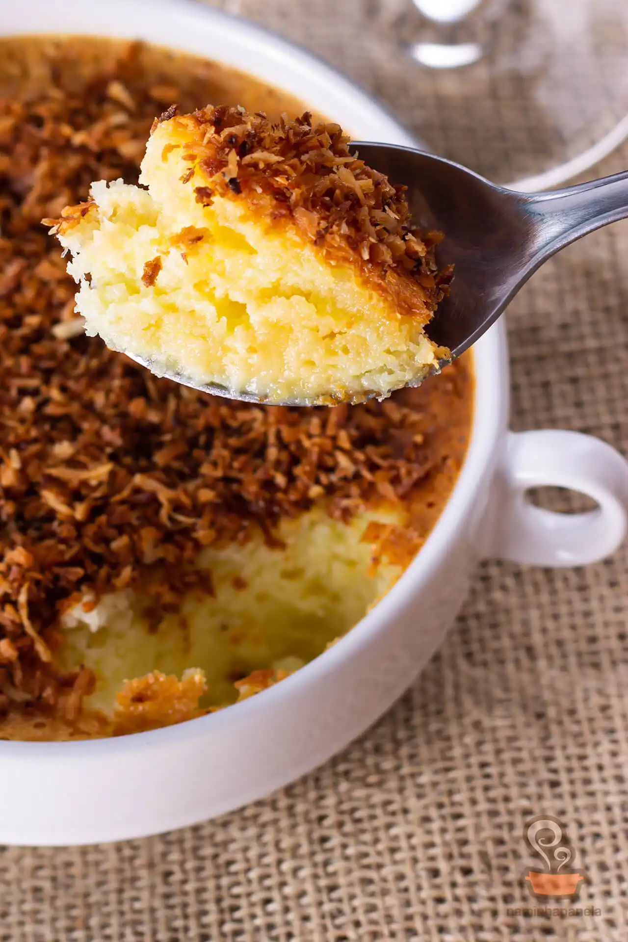 Cocada cremosa de forno