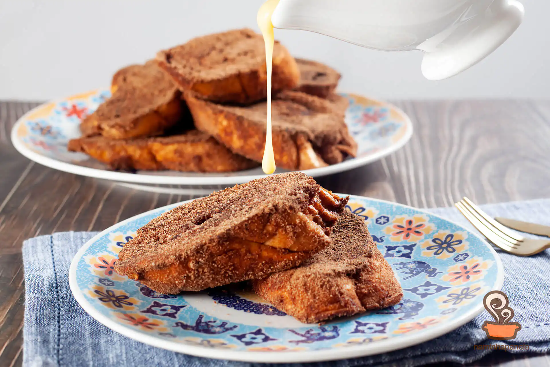 Rabanada de chocolate