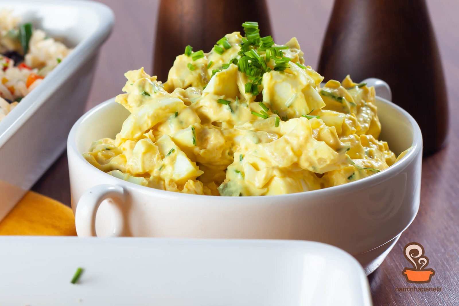 A melhor Salada de ovos fácil e deliciosa