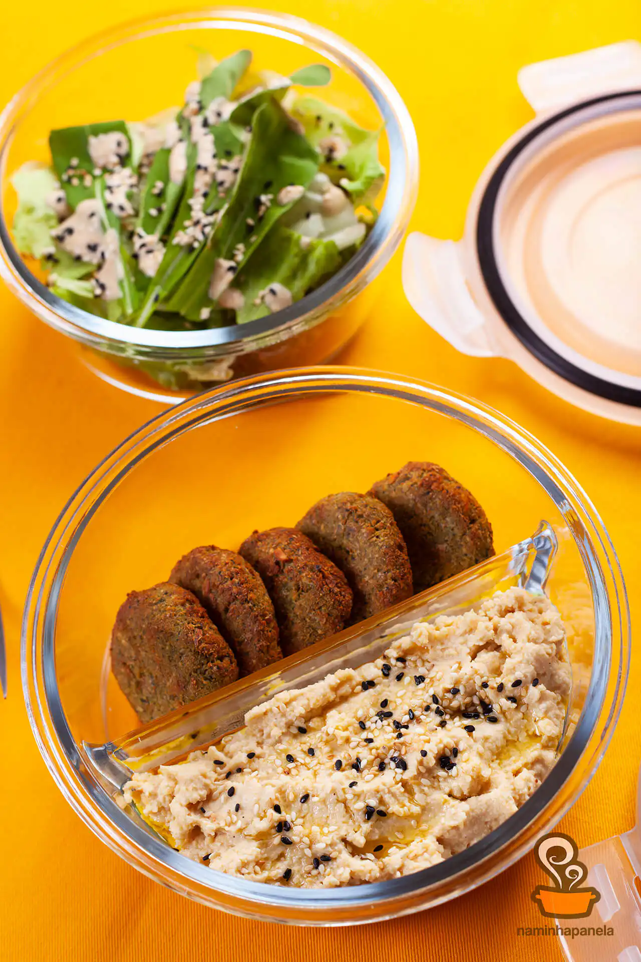 Falafel assado Falafel assado