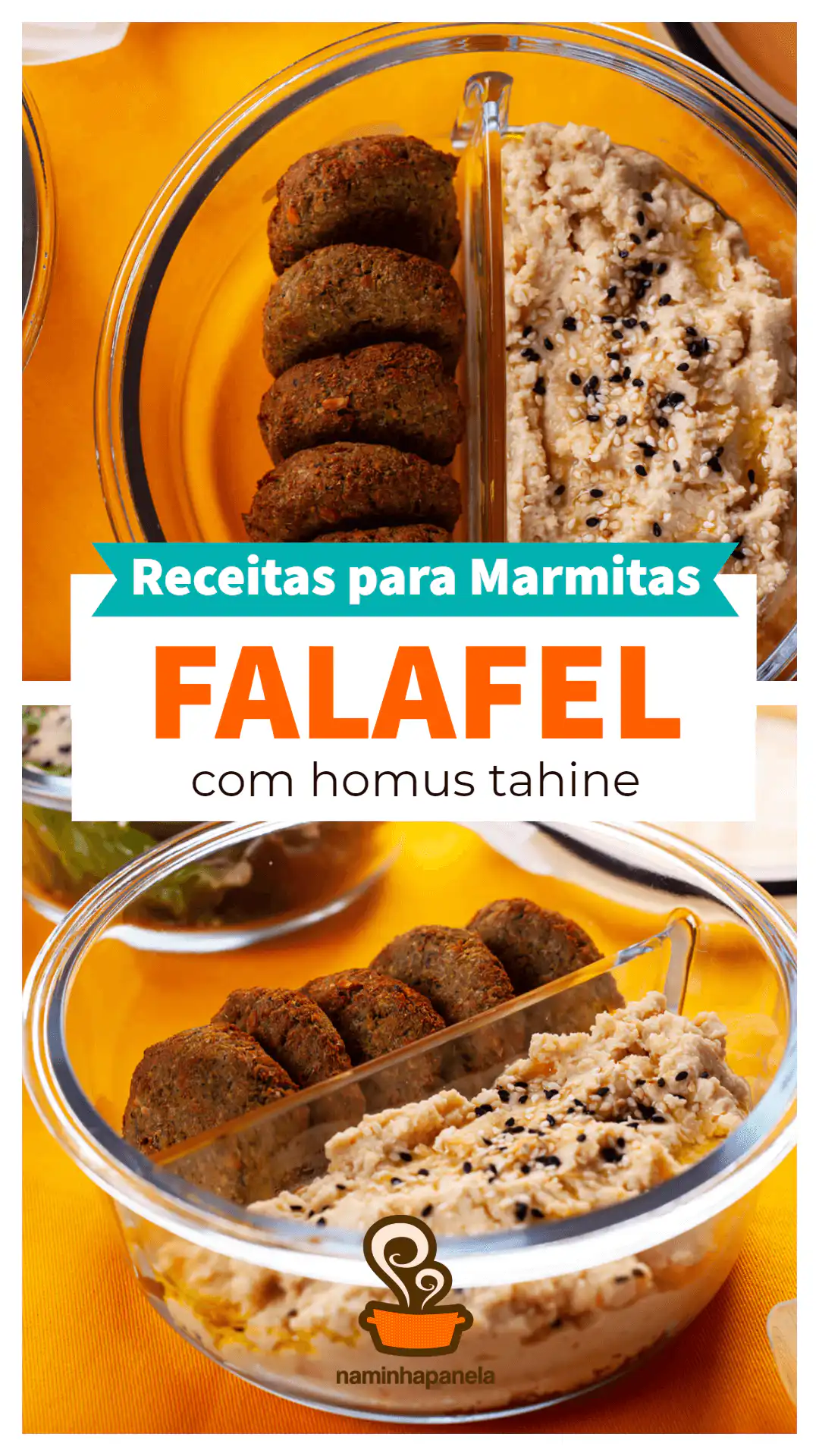 Falafel assado Falafel assado