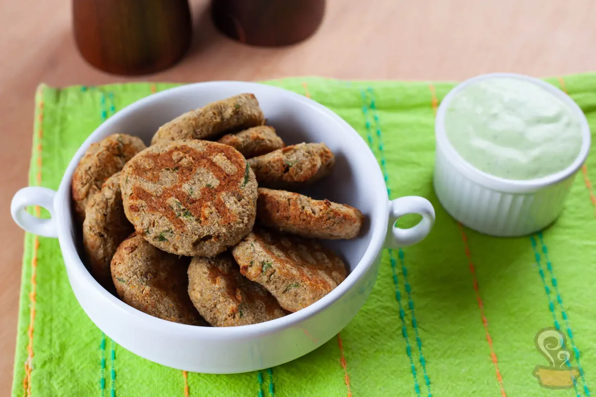 Bolinho de lentilha - naminhapanela.com