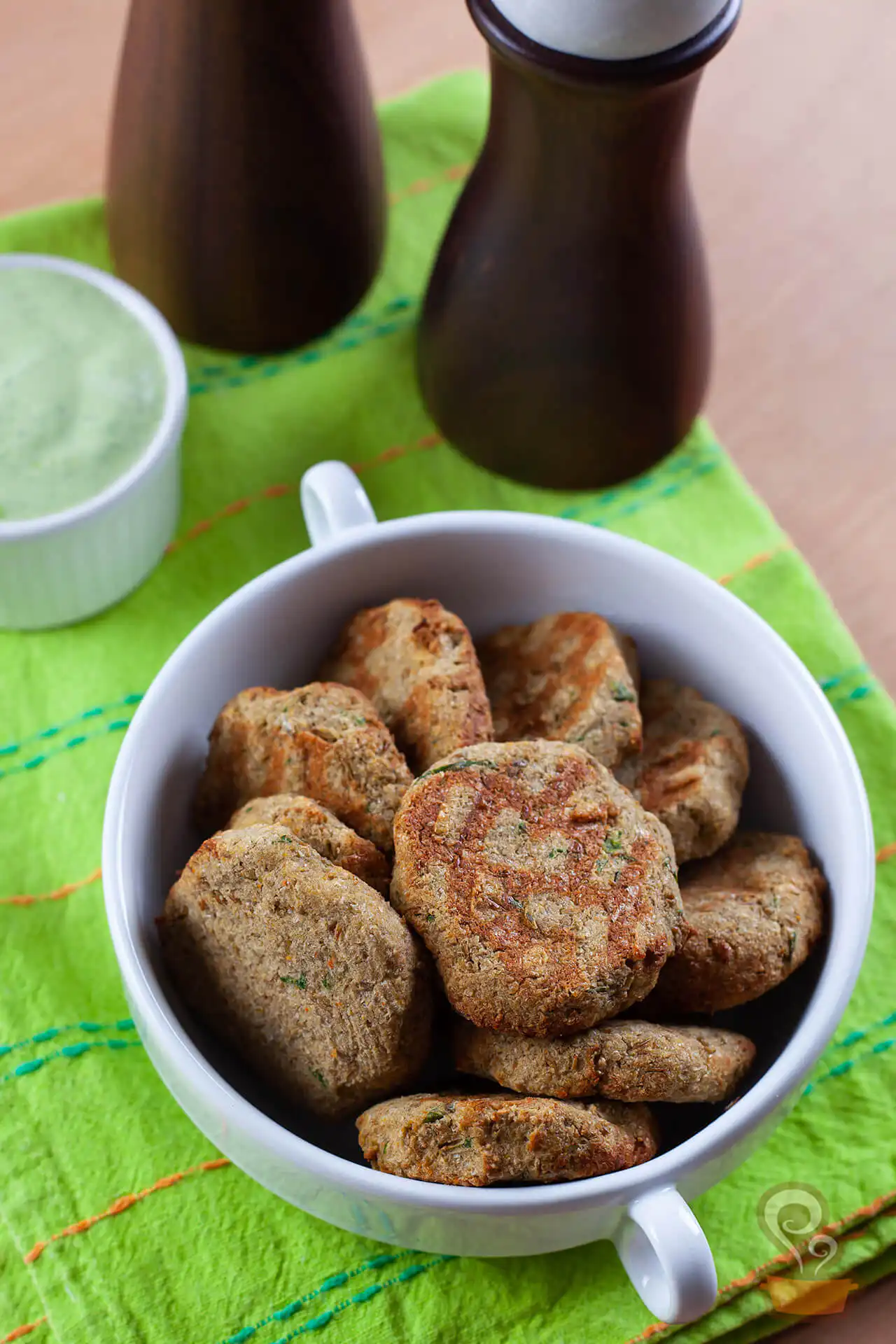 Bolinho de lentilha - naminhapanela.com Bolinho de lentilha - naminhapanela.com