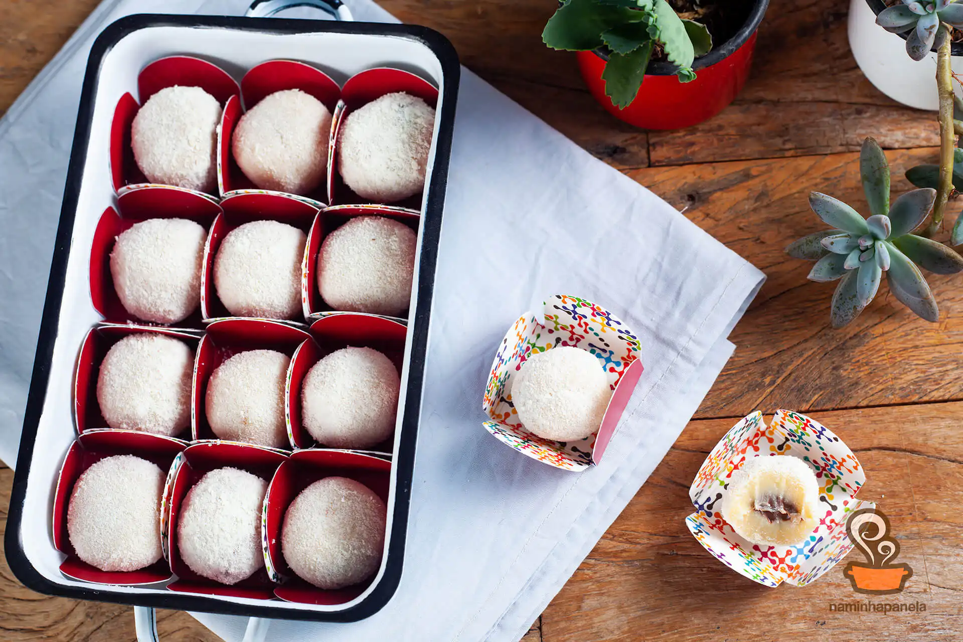 Brigadeiro de leite ninho - naminhapanela.com