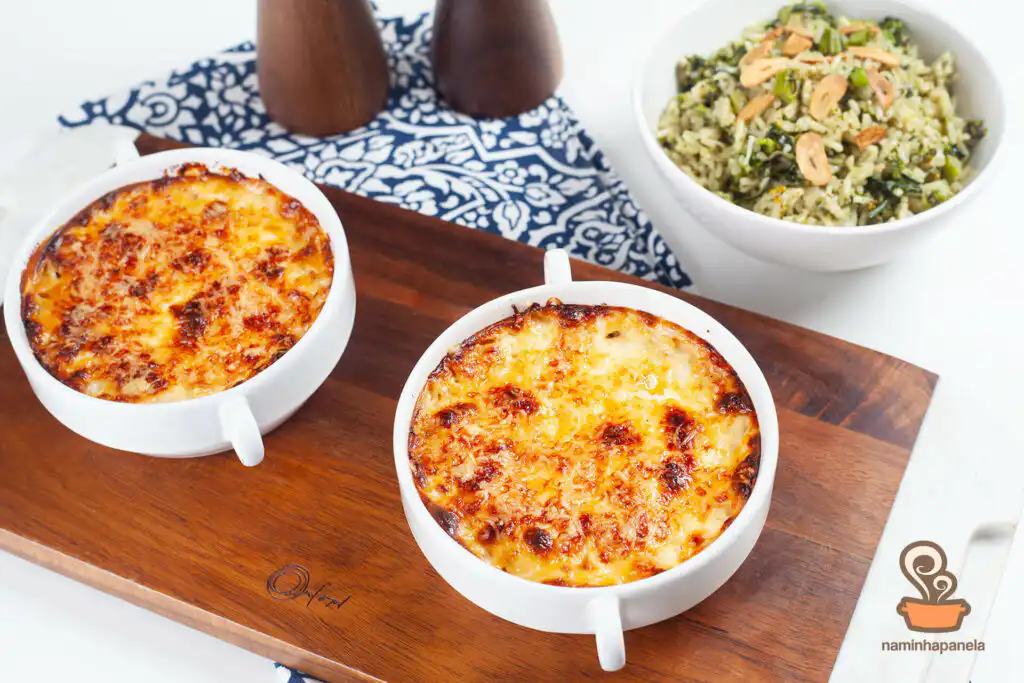 Bacalhau com molho branco - naminhapanela.com