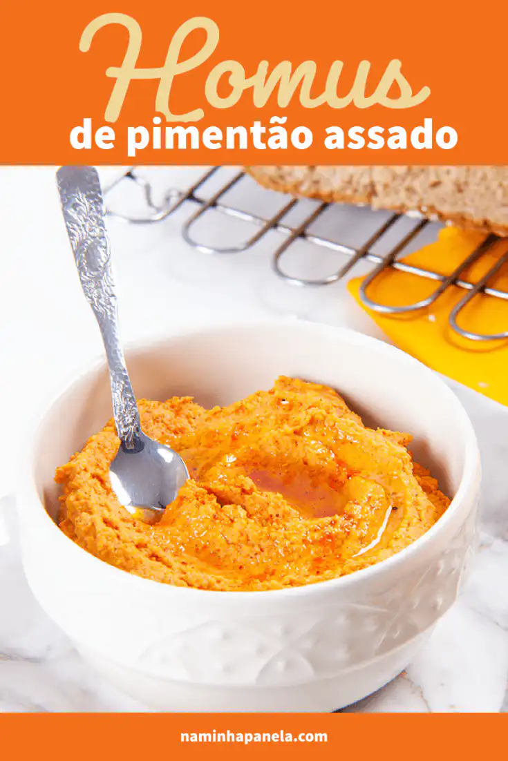 como fazer homus de pimentão como fazer homus de pimentão