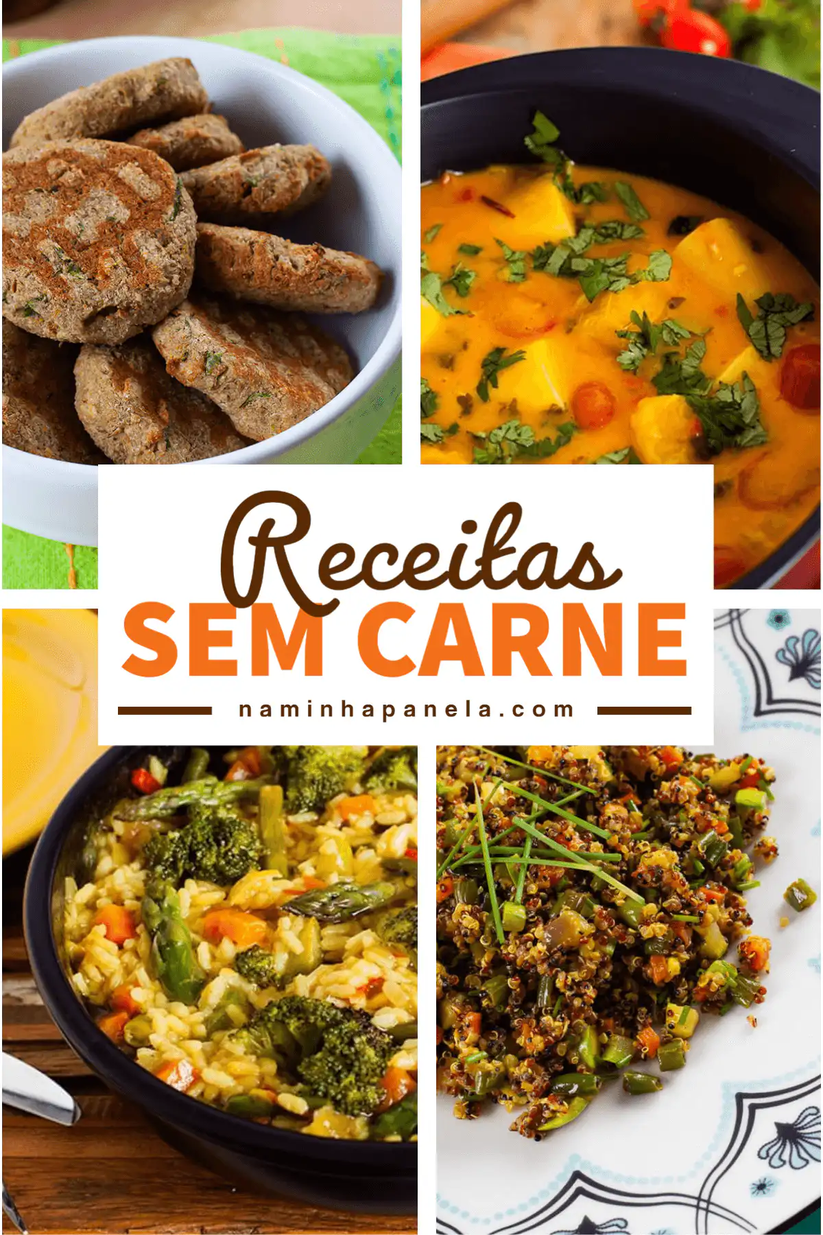 Receitas sem carne