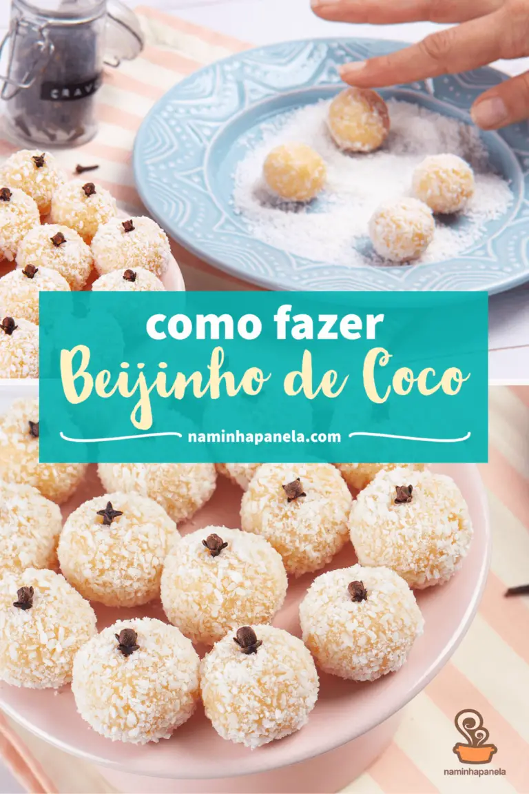 Beijinho de coco - receita fácil, deliciosa e super prática