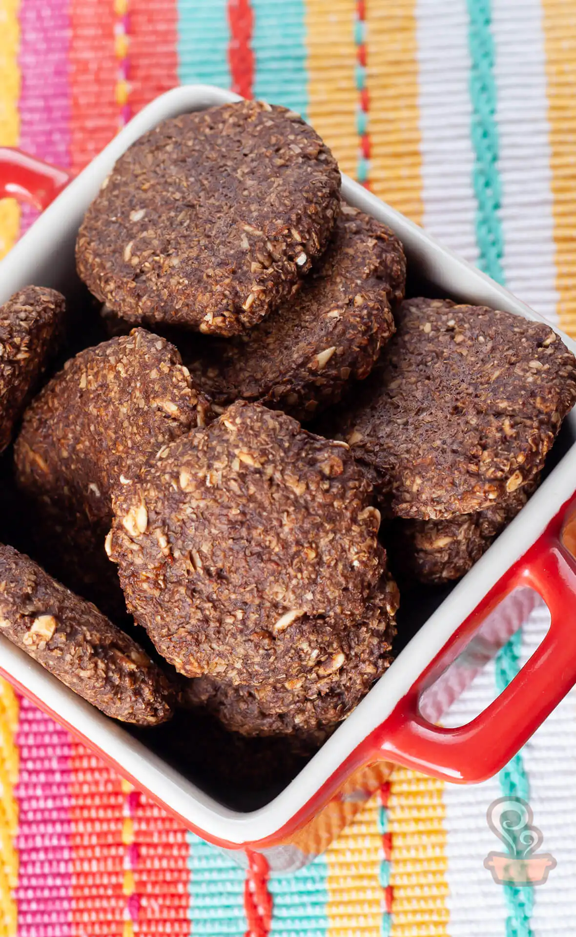 Biscoito de cacau nutritivo - naminhapanela