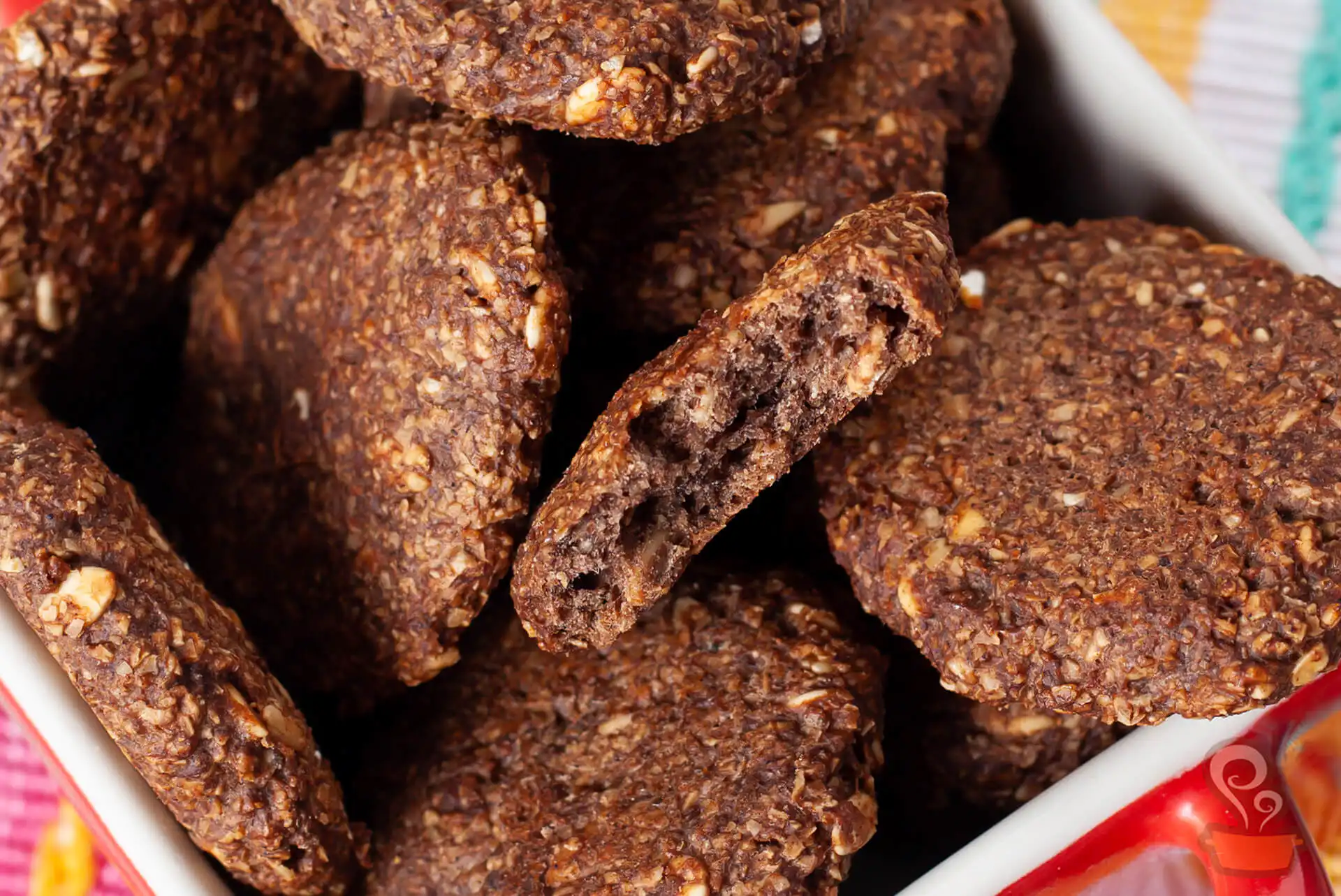 Biscoito de cacau nutritivo - naminhapanela