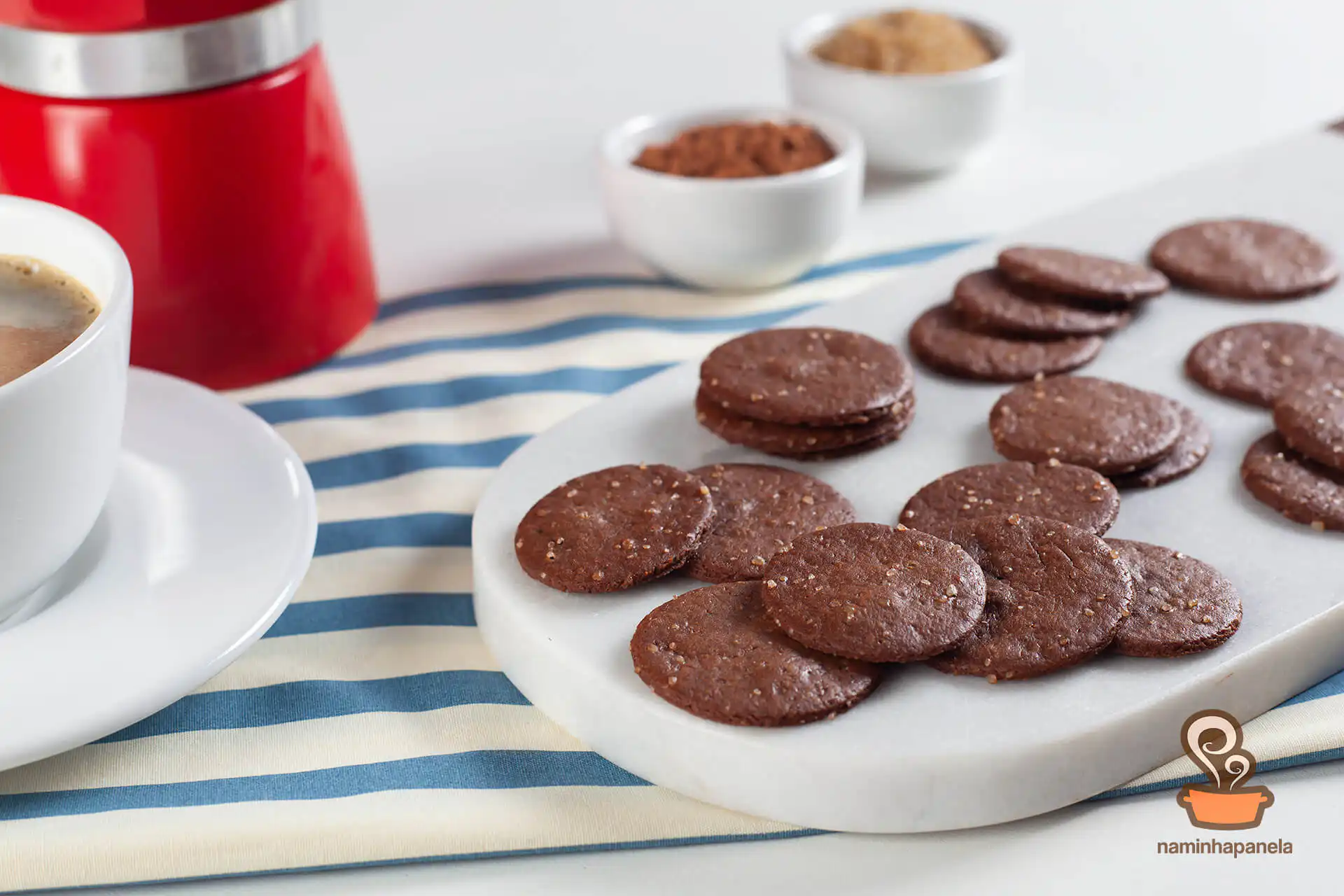 Biscoito de chocolate fácil