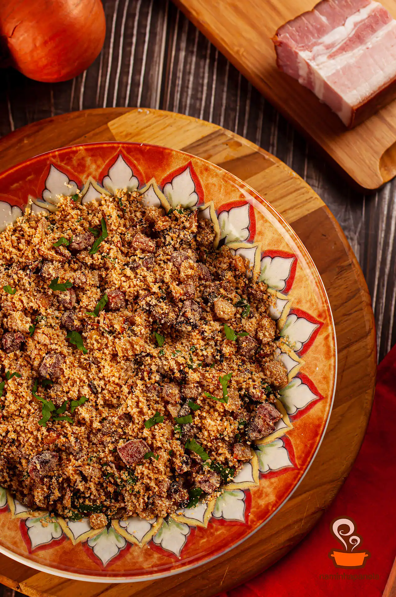 farofa de bacon - naminhapanela.com farofa de bacon - naminhapanela.com