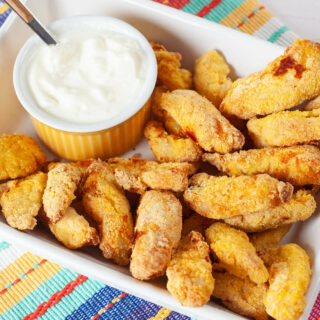 Filé de peixe empanado - naminhapanela.com