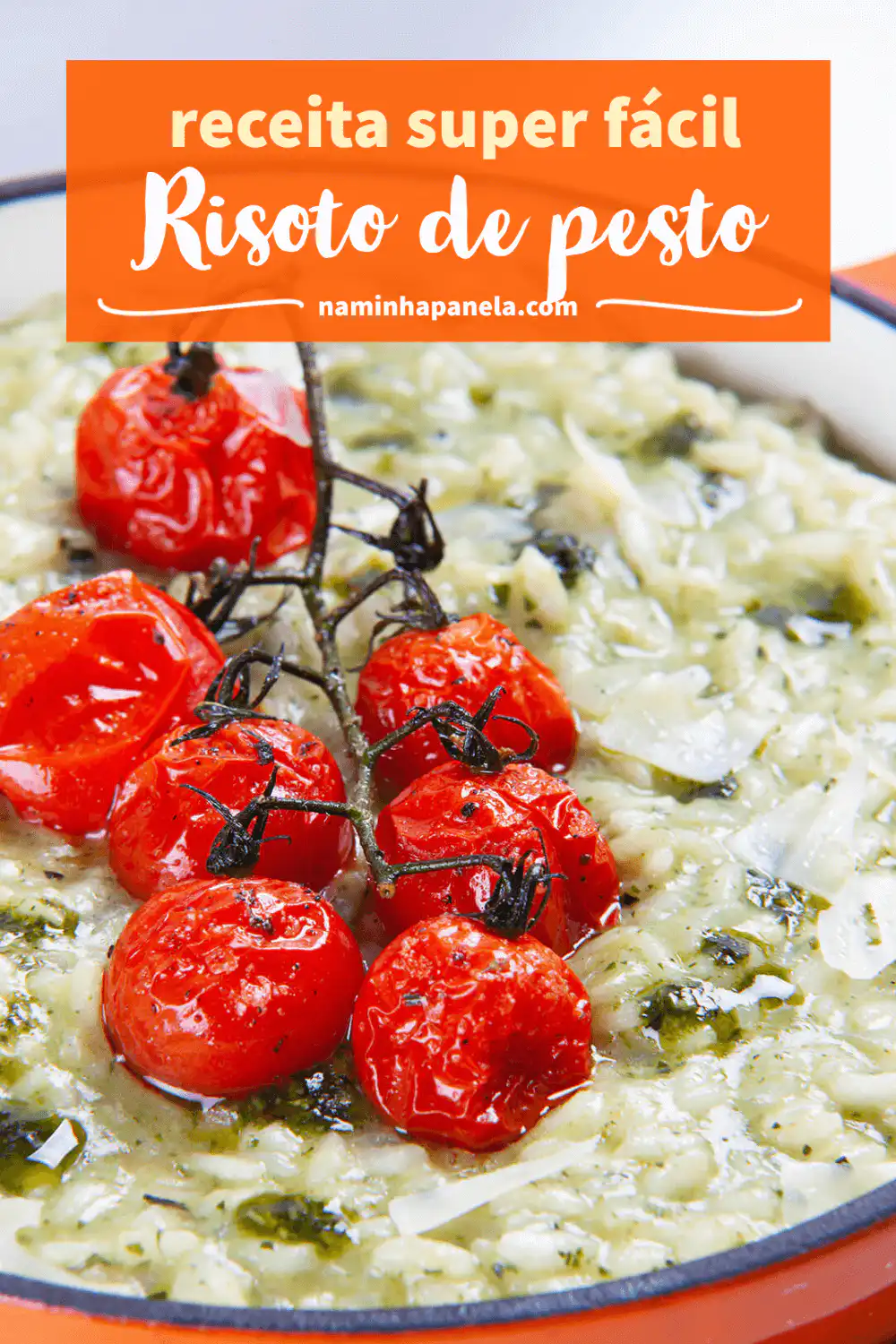 Risoto de pesto