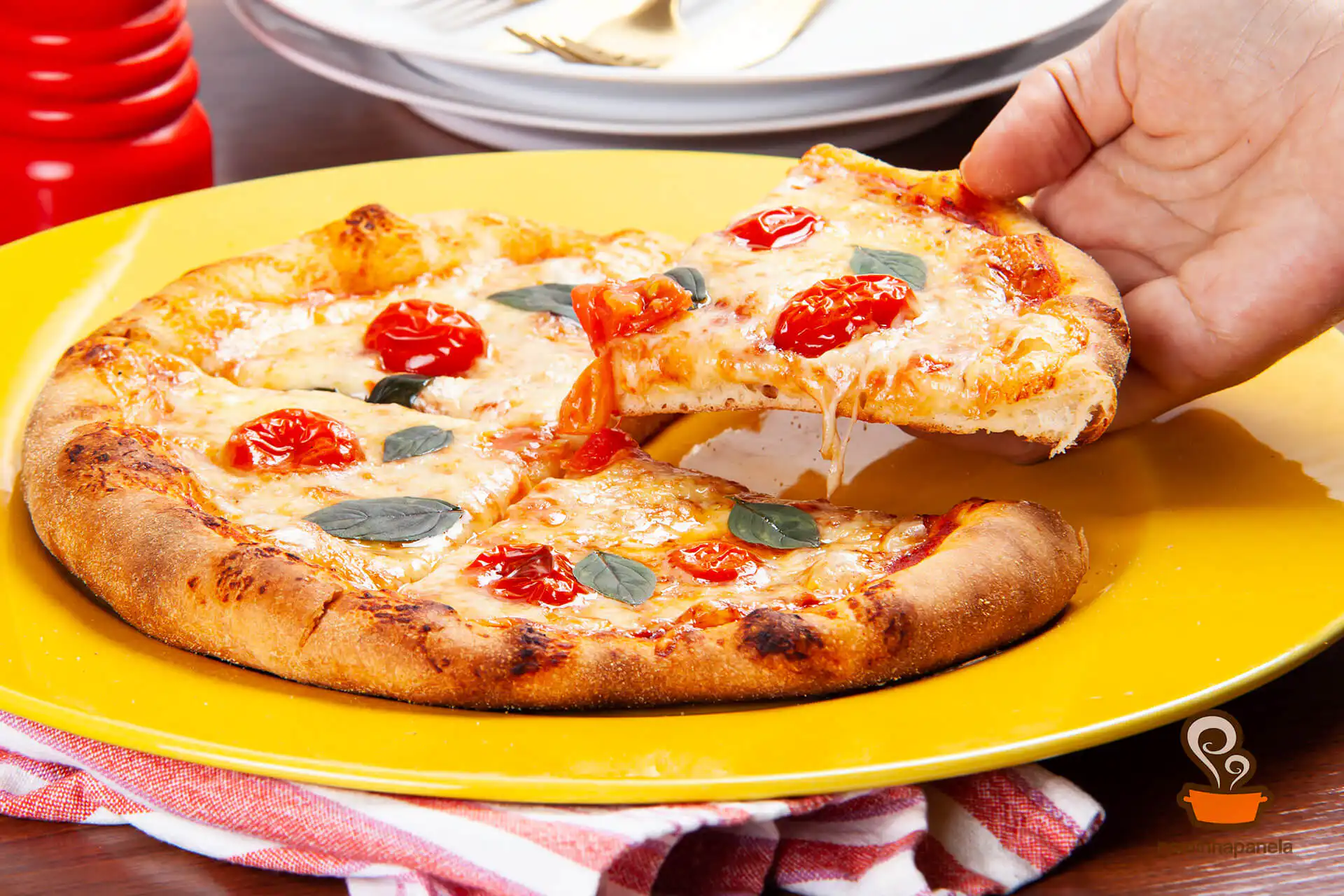 Massa de pizza caseira