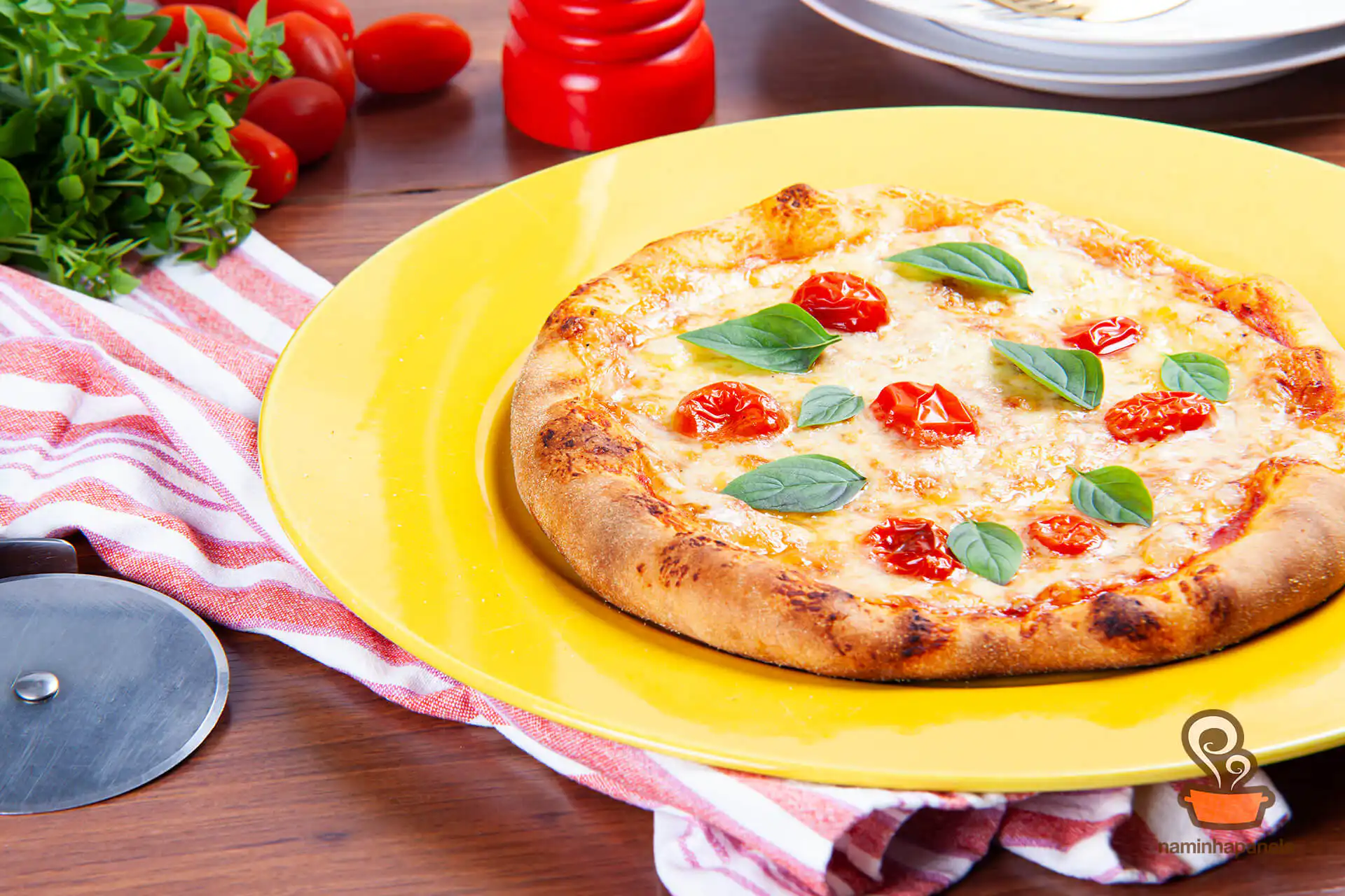 Massa de pizza caseira Massa de pizza caseira