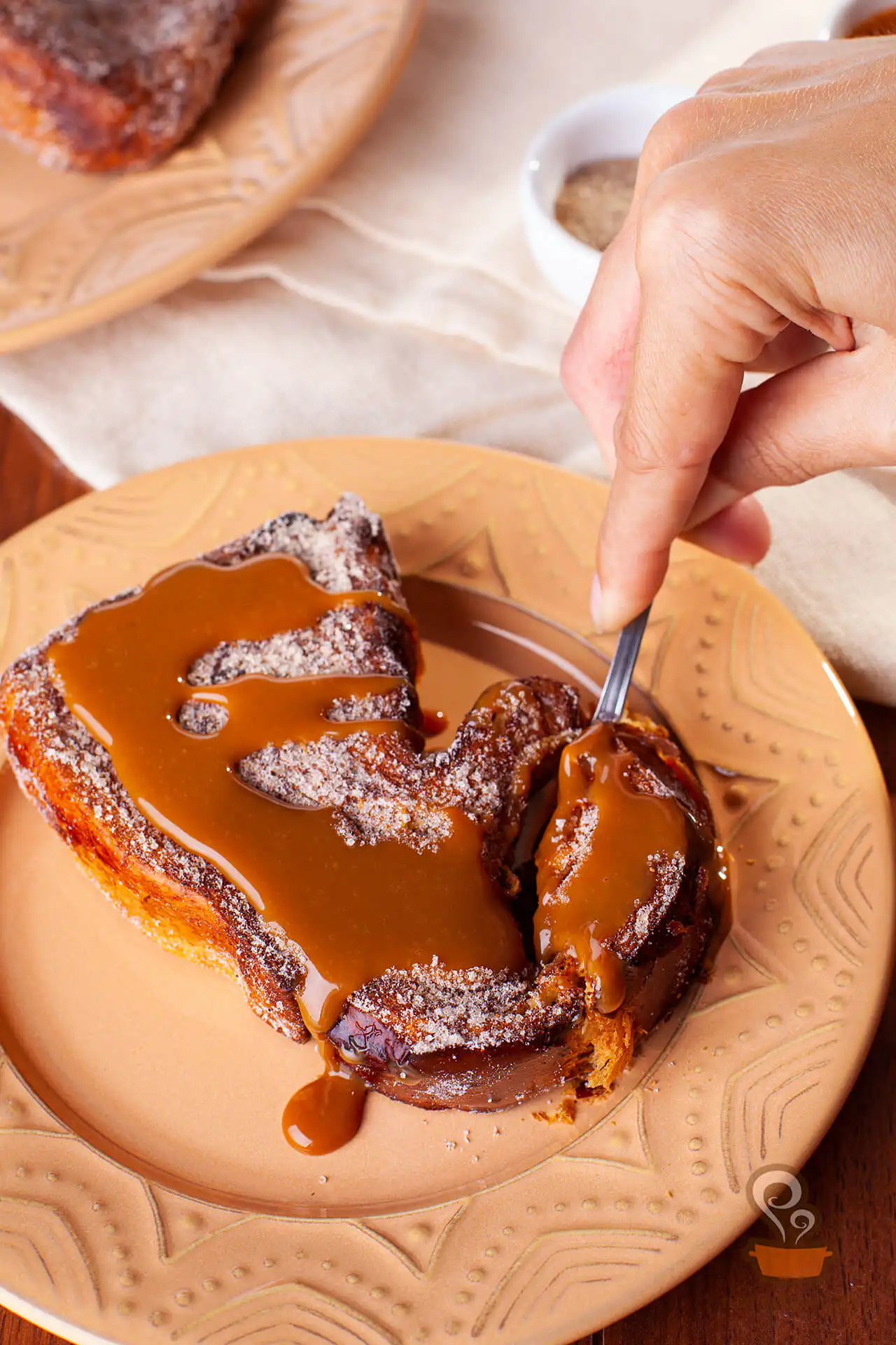 Rabanada de doce de leite