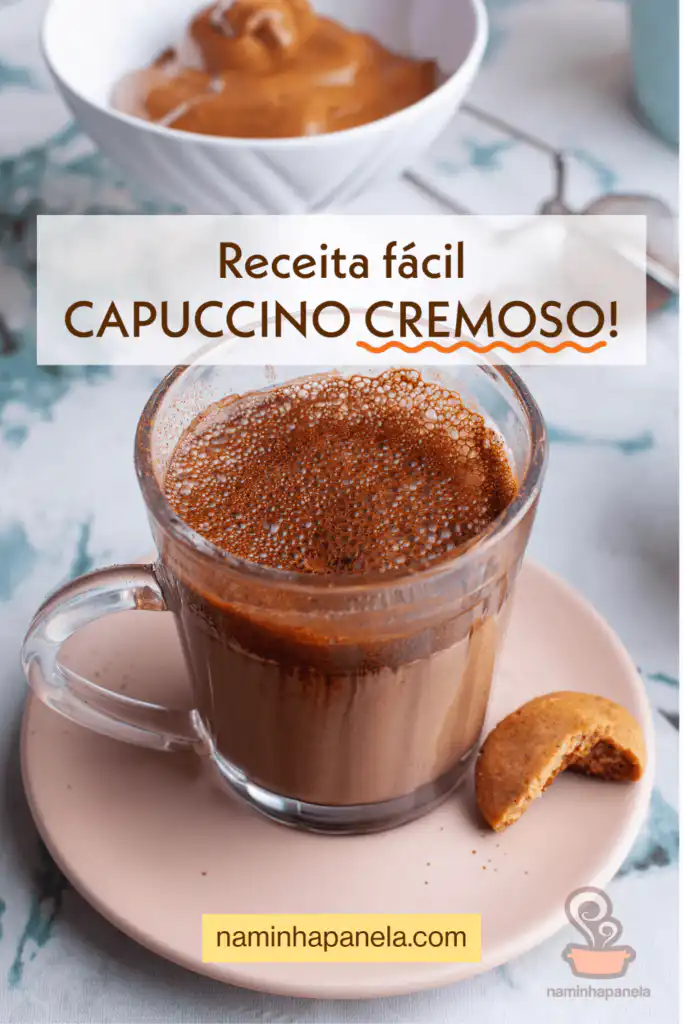 Capuccino caseiro cremoso