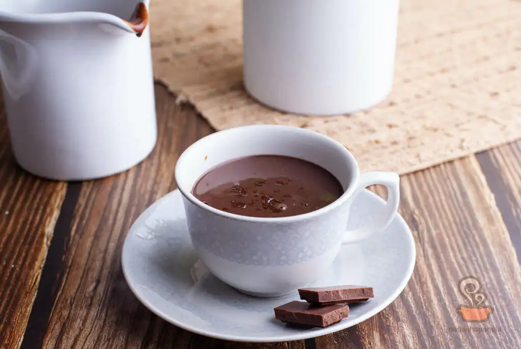 Chocolate quente cremoso