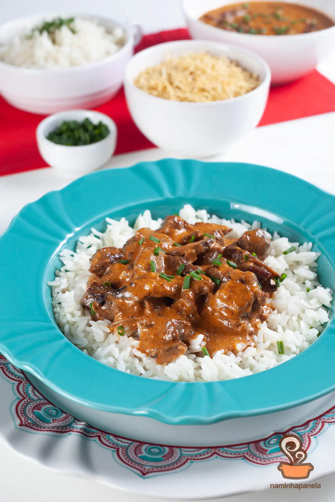 Estrogonofe de carne