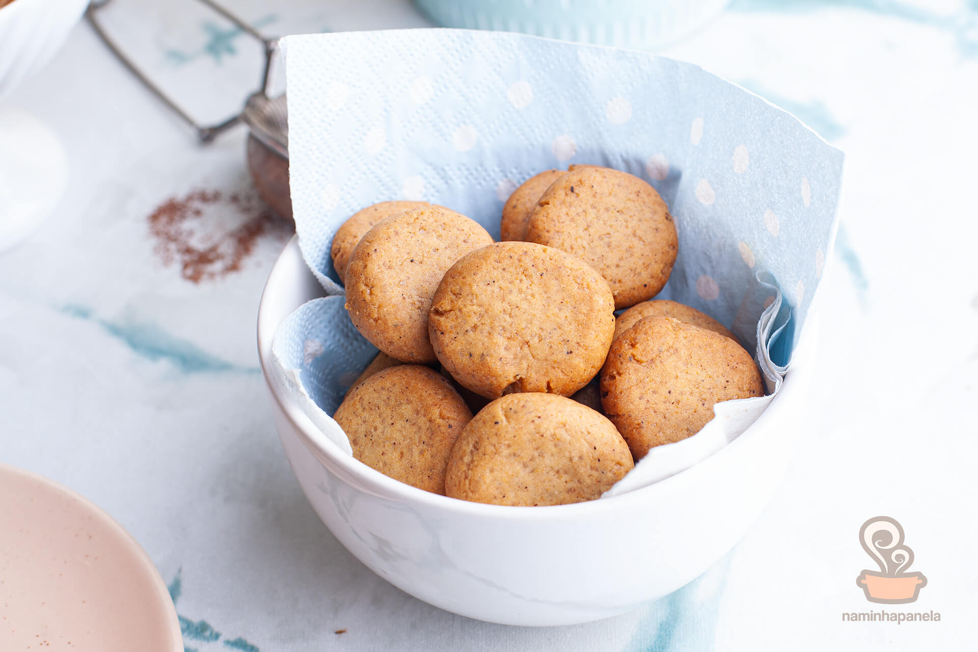 Biscoito de canela amanteigado