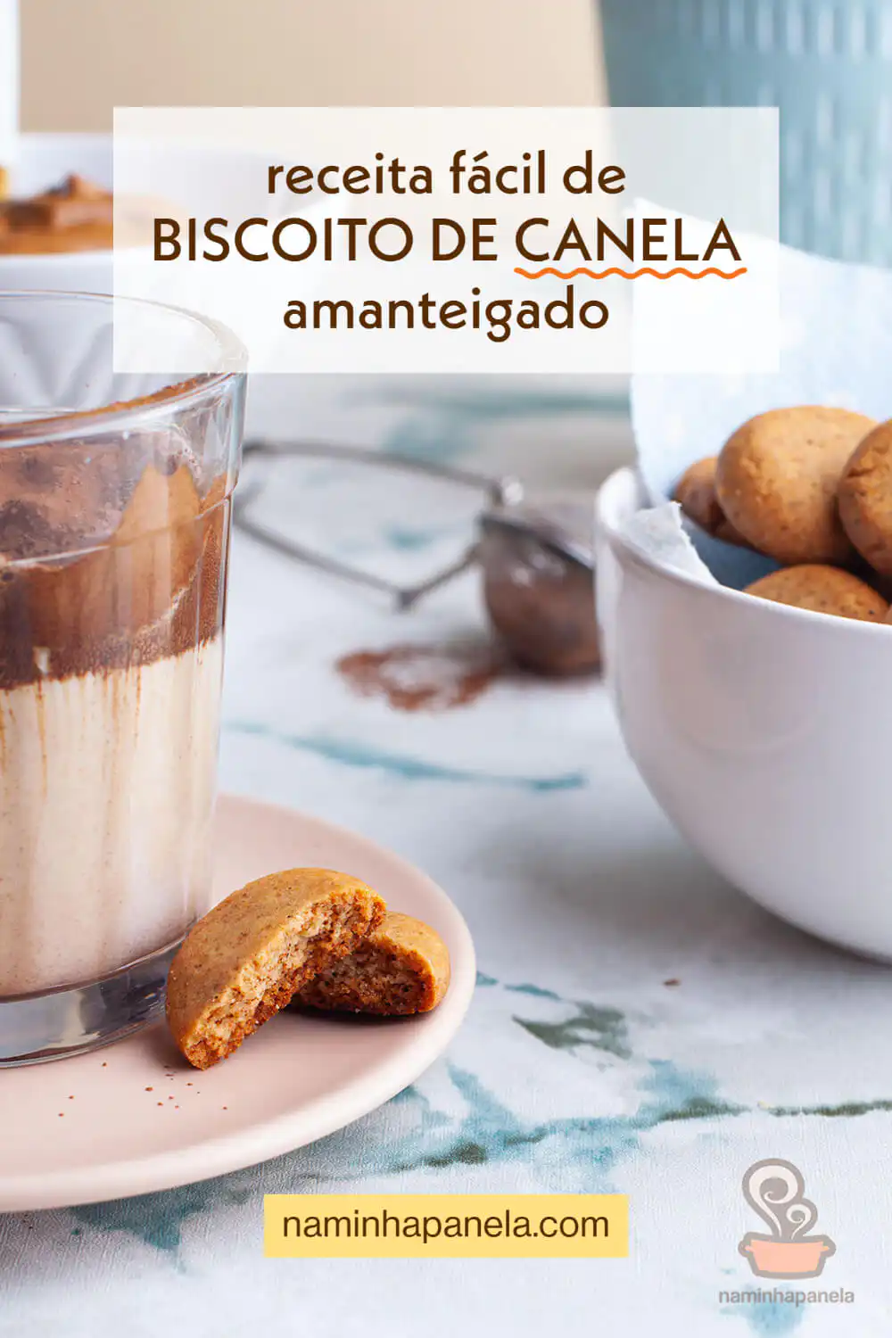 Biscoito de canela amanteigado