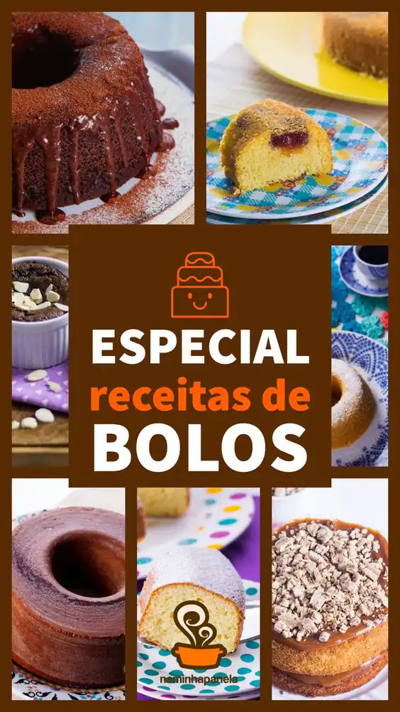 Receitas de bolo