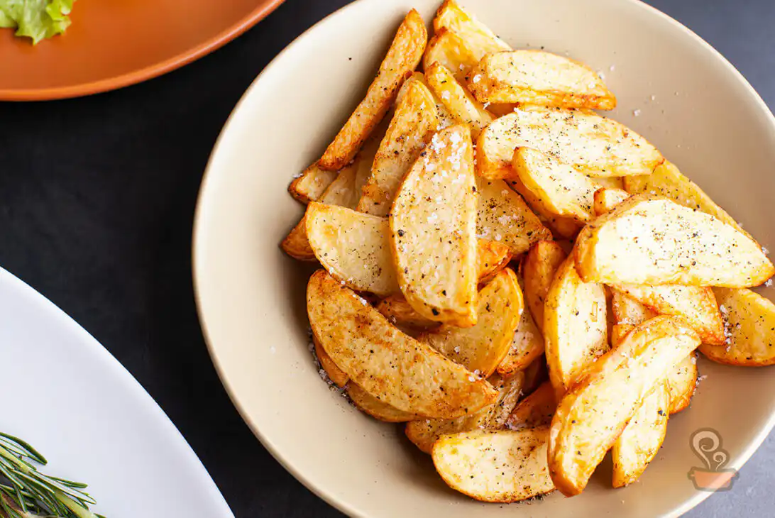 Batata rústica na airfryer