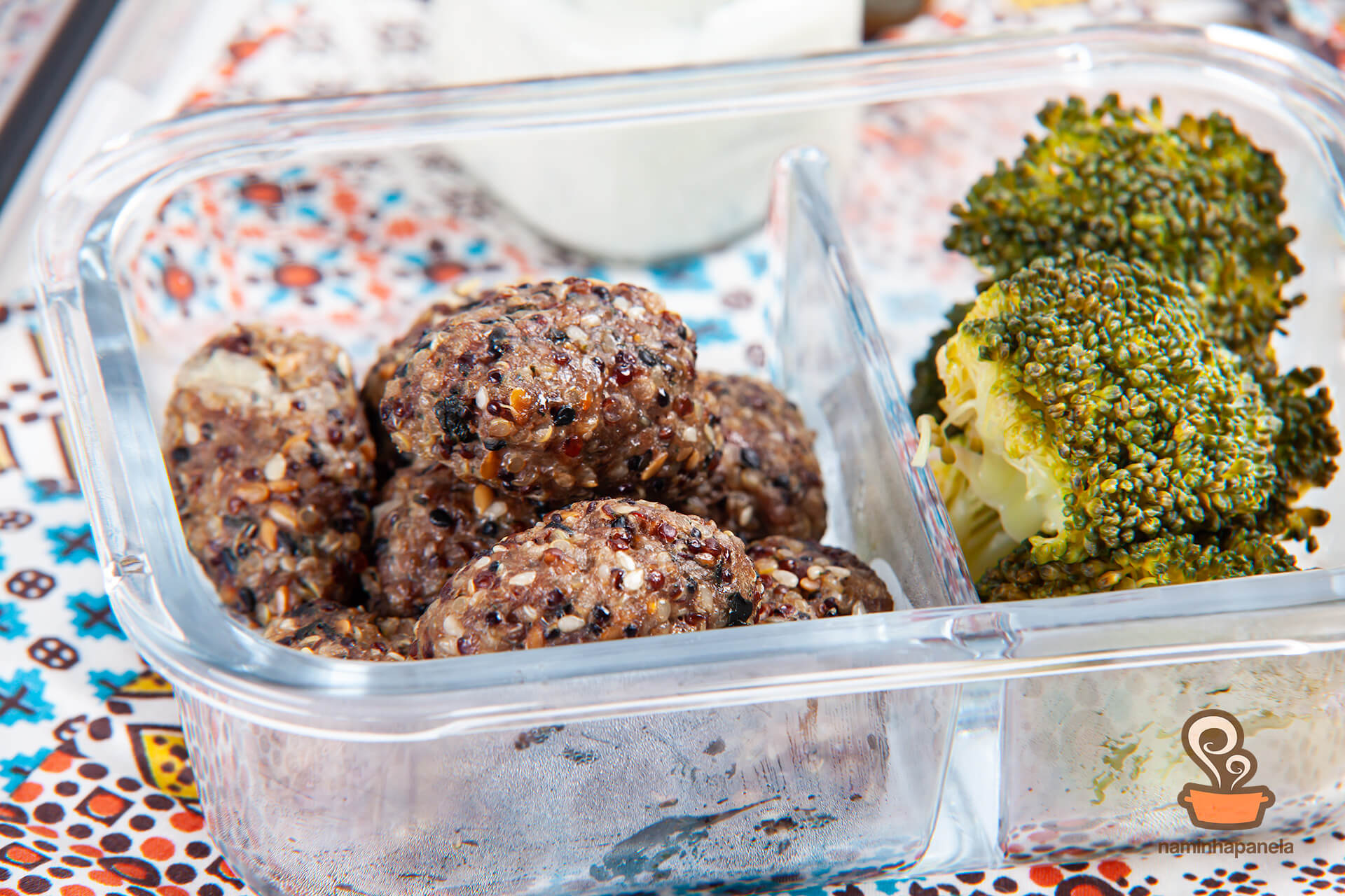 Quibe de carne e quinoa