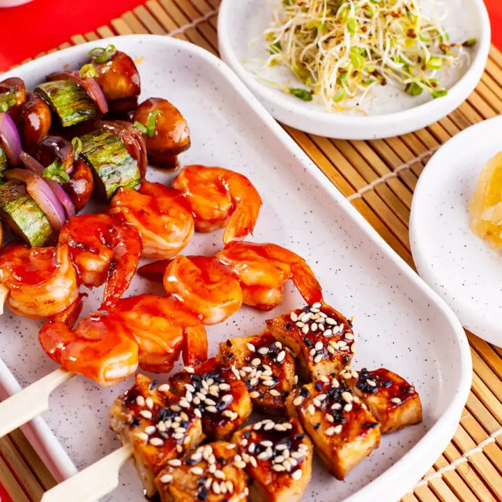 Espetinho oriental