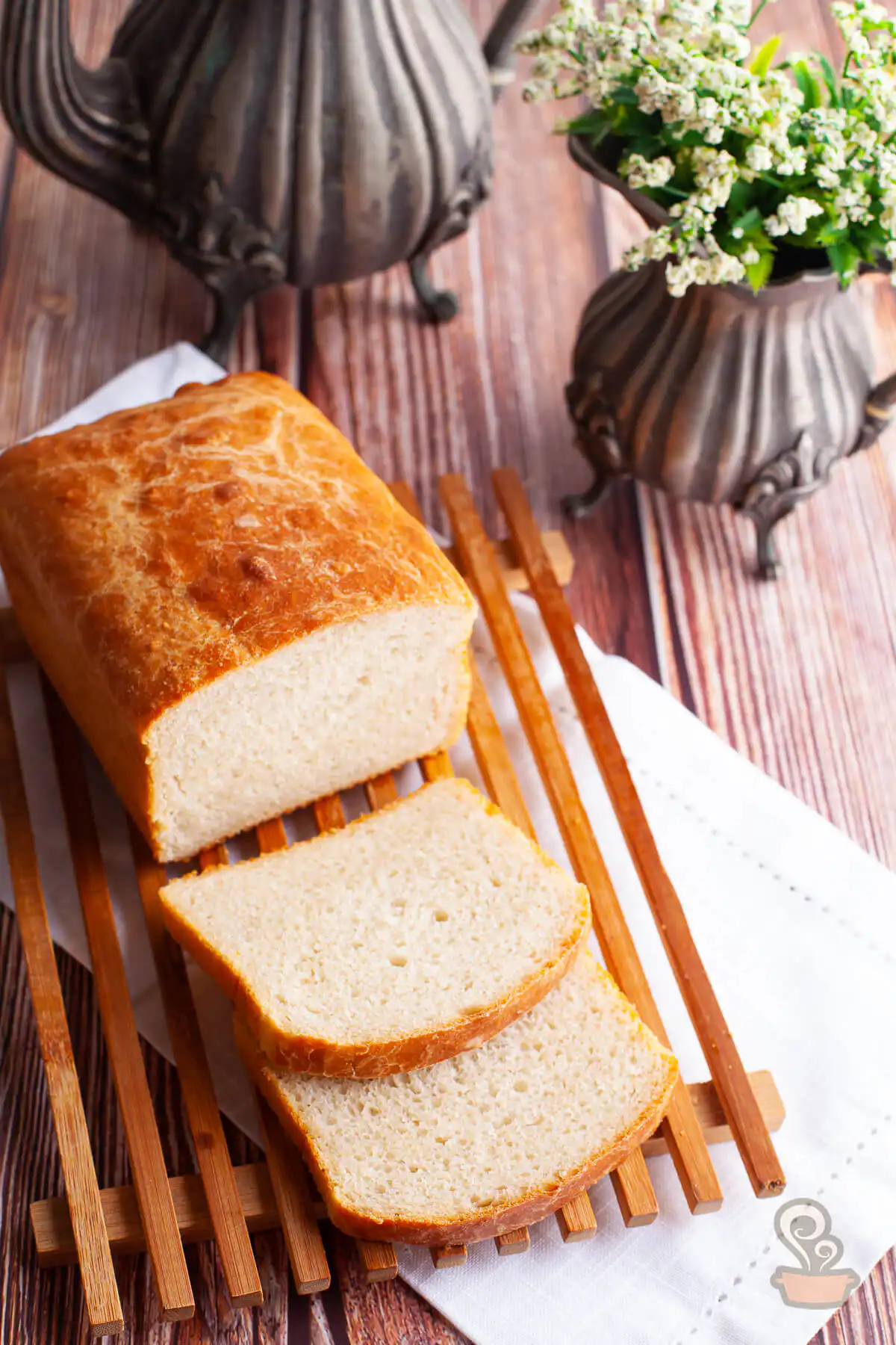 Pão de forma sem sova Pão de forma sem sova
