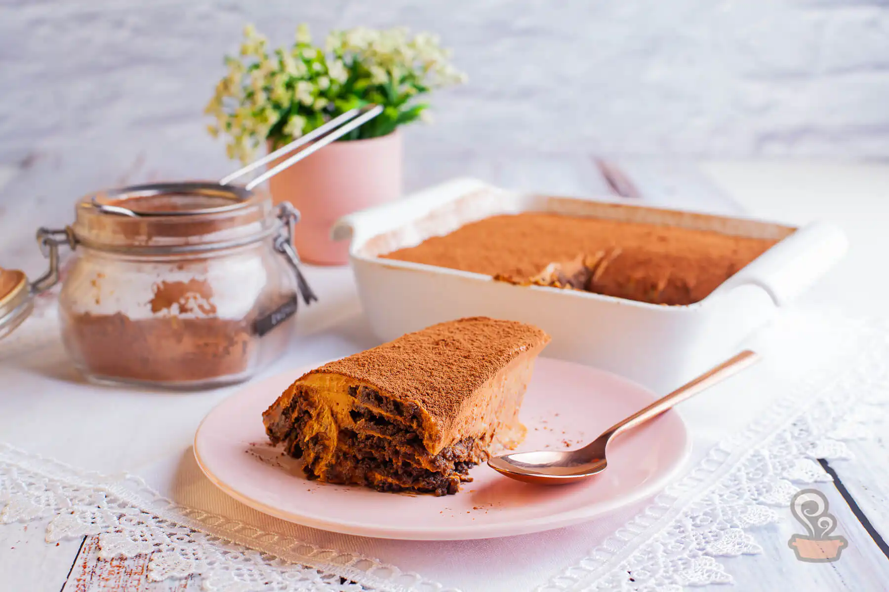 Pavê de doce de leite e chocolate